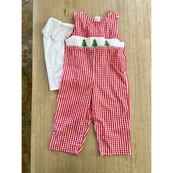 Smocked Toddler Boys’ Longall - Picture 1 of 1